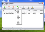 EZ WMA MP3 Converter screenshot